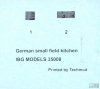 IBG 35008 German small field kitchen Hf.14 1/35